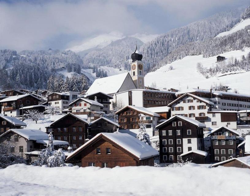 Alpine Retreat & Sauna Disentis Exterior foto